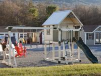 Happy Hideout Playhouse Vinyl Play Set from Pine Creek Structures