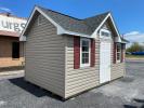 10'x16' Victorian Deluxe with garage door from Pine Creek Structures in Harrisburg, PA